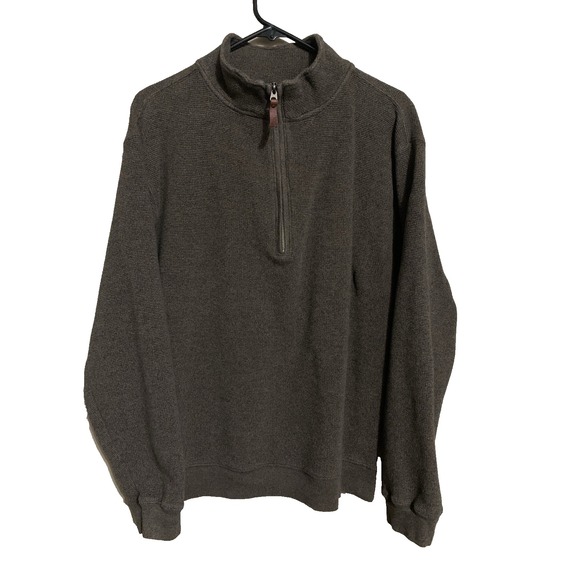 Woolrich Other - Woolrich Quarter Zip Pullover Sweater Men's XL Brown *materials tag‎ is missing